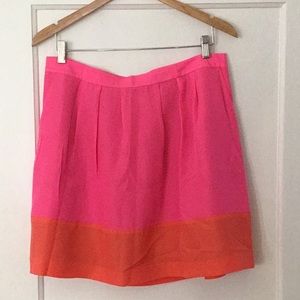 J crew color block skirt